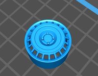 Ronal Aero 16 Rims for Diecast Car | 3D