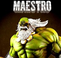 Maestro Hulk collectible print original | 3D