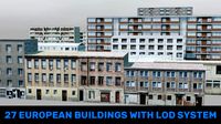 27 European building pack with LOD system