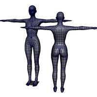 female base mesh