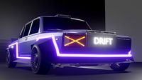 vaz 2107 tuning cyberpunk