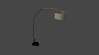 Big dipper arc floor lamp
