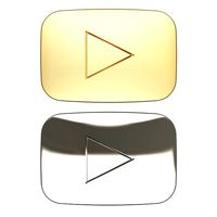 youtube gold and silver play buttons
