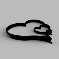 heart cutter cookie stl custom cookie cutter stl 3d print design 3d files stl file