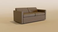 Bevel two-seater sofa