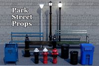 Park and street props