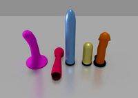 five female toys