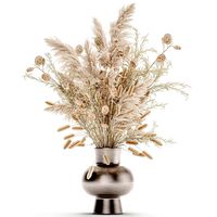 luxury bouquet of reeds pampas grass and dried flowers 234