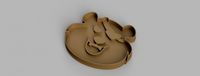bear cutter cookie stl custom cookie cutter stl 3d print design 3d files stl file