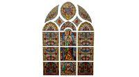 stained glass window