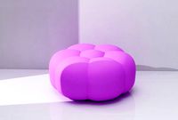 bubble round ottoman chair