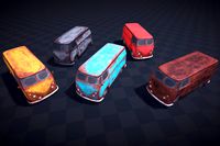 Abandoned Rusty Car(Van)