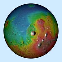 mars 3d globe 1