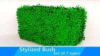 stylized bush pack