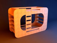 kids wood bunk bed