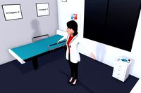 Low Poly Community Helper - Doctor(Female)
