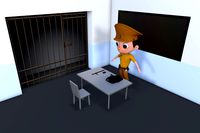 Low Poly Community Helper Police (Male)