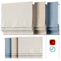 Roman Curtains 101 Schumacher  VENTO