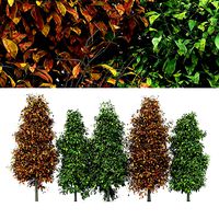 5diffrent tree Sourwood 5 trees Models in the scene