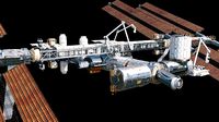 International Space Station - ISS Low poly