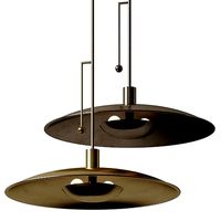 Cb2 - Alavanca Brass Pendant Light
