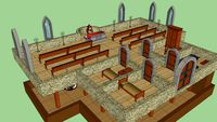 3D&D CoS Barovia Church