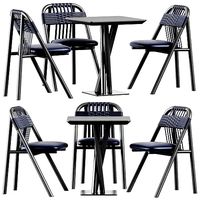 Niels Table S60 by TrabA and Dining Chair 01 C by Very Wood