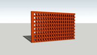 Brick Wall Perforated