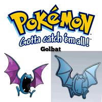 Pokemon Golbat Cookie Cutter Stamp Cake Decorating