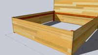 Work in Progress for King Size Bed, 78 x 72 matress