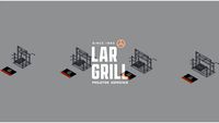 Grill - Carbone - Manivela lateral direita