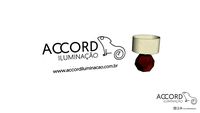 ABAJUR FACETADO 53XØ40CM MADEIRA E LINHO - ACCORD 7030