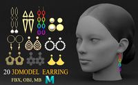 20 s of earring accessories
