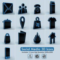 social media icons