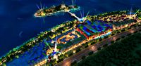 island night view