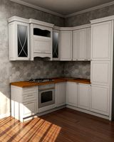 white kitchen