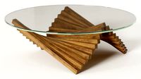 glass table parametric