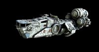 Corellian Acklay-type light freighter - Star Wars