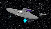 Star Trek Enterprise NCC-1701 High Poly 3D Model