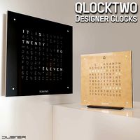 Qlocktwo designer clocks