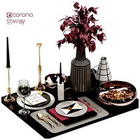 Luxury Model Room Tableware Set-9