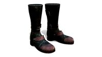 Apocalyptic Grunge Calf Boots