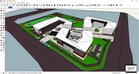 Sketchup School and University H10