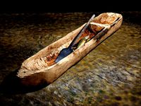 Dugout canoe