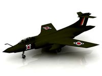 3D Blackburn Buccaneer 52B Aircraft model