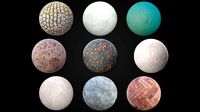 9 PBR Textures of Urban Environmen