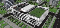 Sketchup Parking building PP1