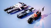 All 3 Sci-fi Vehicles Hover Bike Car 3D Model Rigged