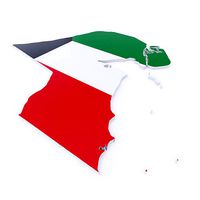 Kuwait map 3d model