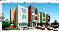 Sketchup Kindergarten B6